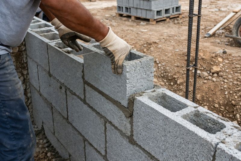 Cinder Blocks Installation in Worcester, MA