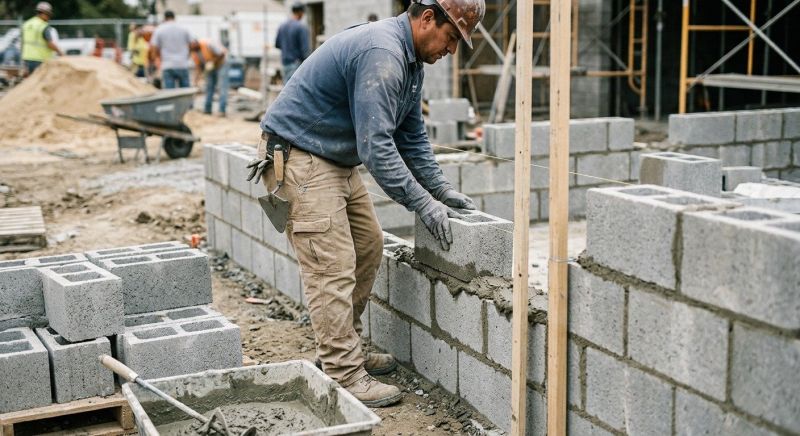 Masonry Wall Installation in Worcester, MA