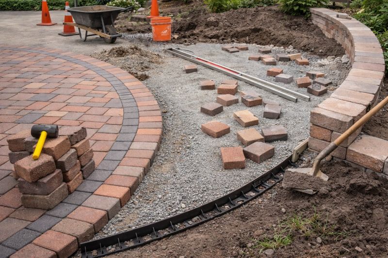 Brick Hardscape Construction in West Hartford, CT