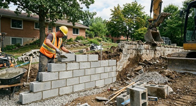 Brick Wall Construction in Stamford, CT