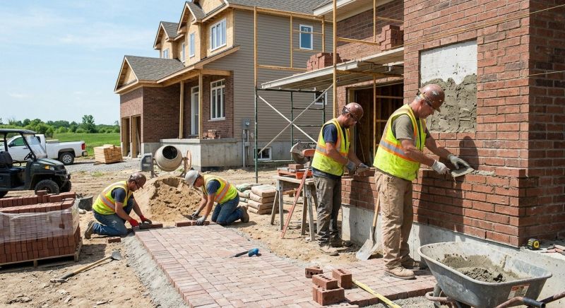 Brickwork Installation in West Hartford, CT