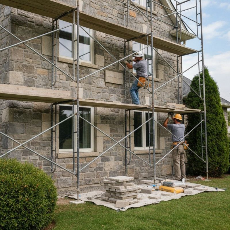 Stone Cladding Installation
